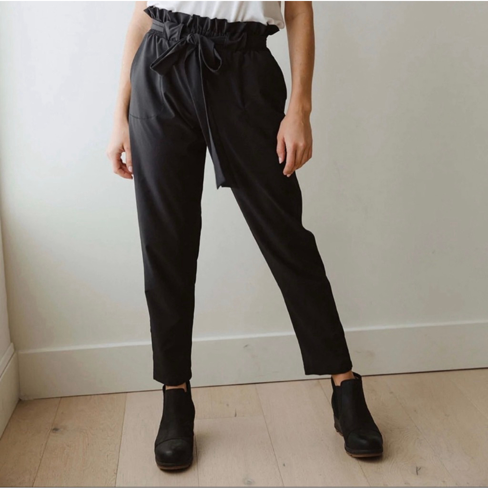 NEW with tags Women's Albion Black Belted Trousers Small